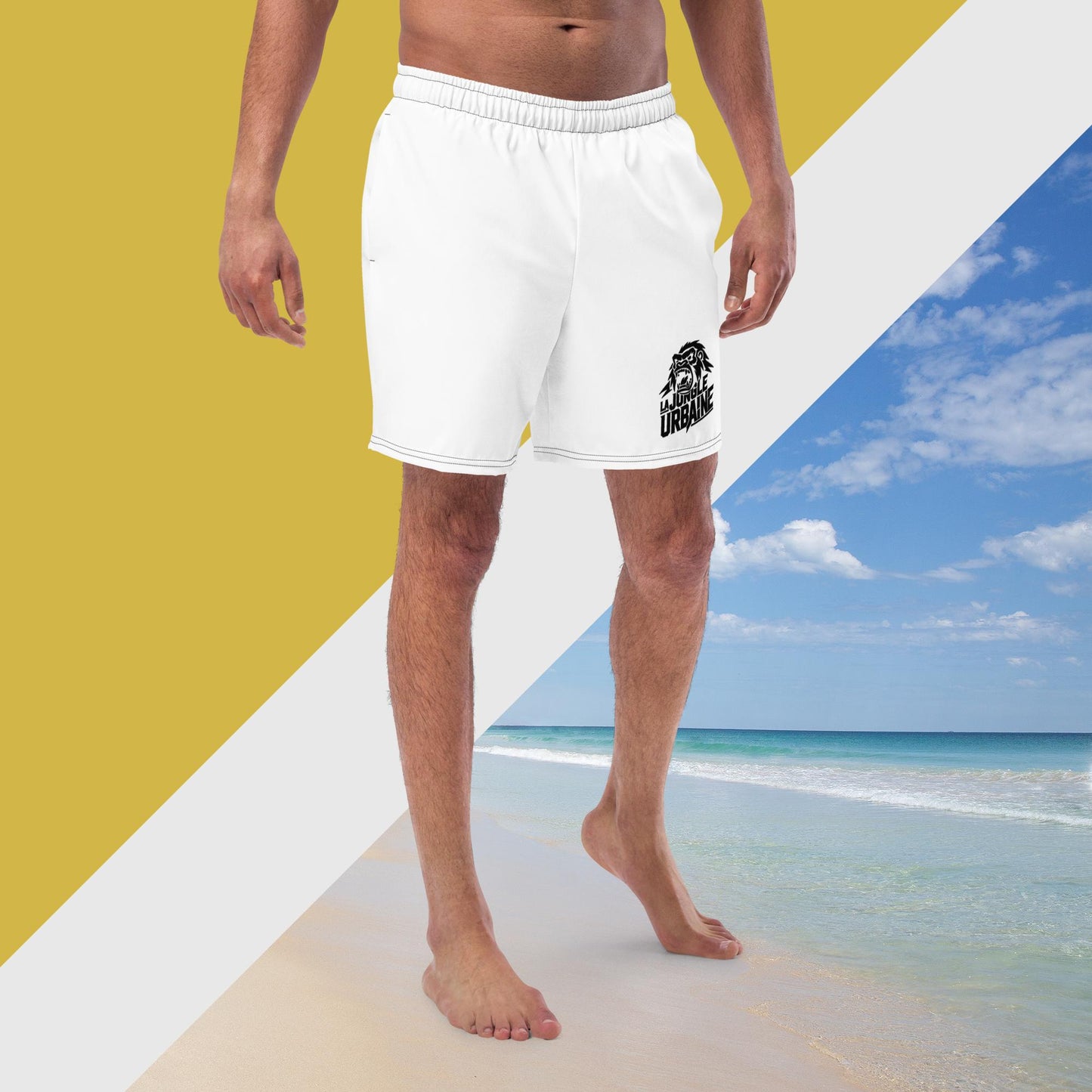 Beach Tucano Smoke WHITE costume boxer in tessuto (91312400010)
