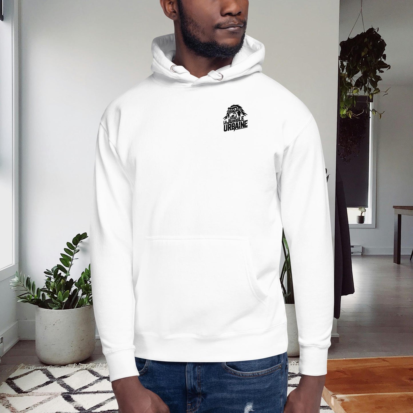 Coccondrillo HD WH felpa con cappuccio unisex