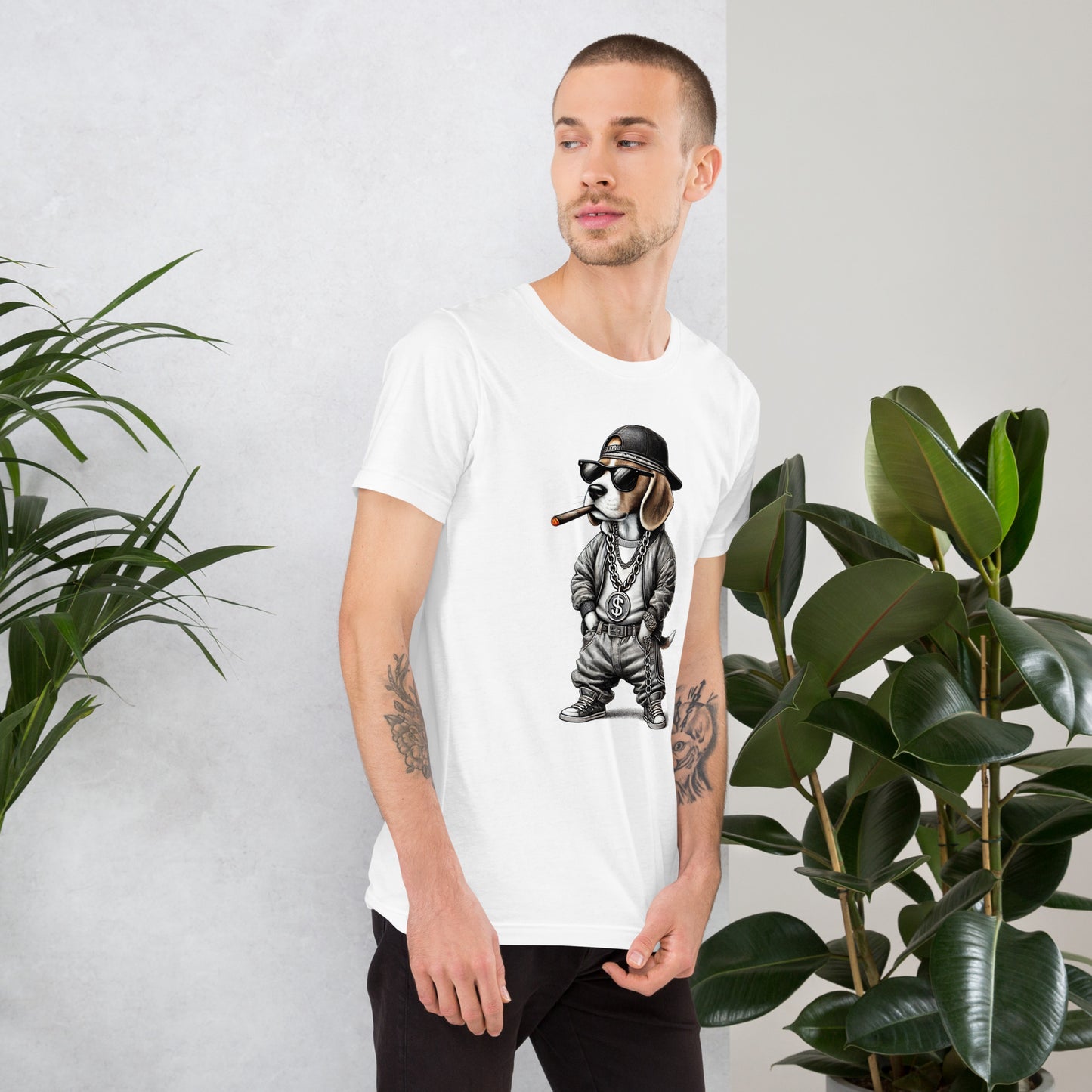 Beagle One Color T-shirt unisex