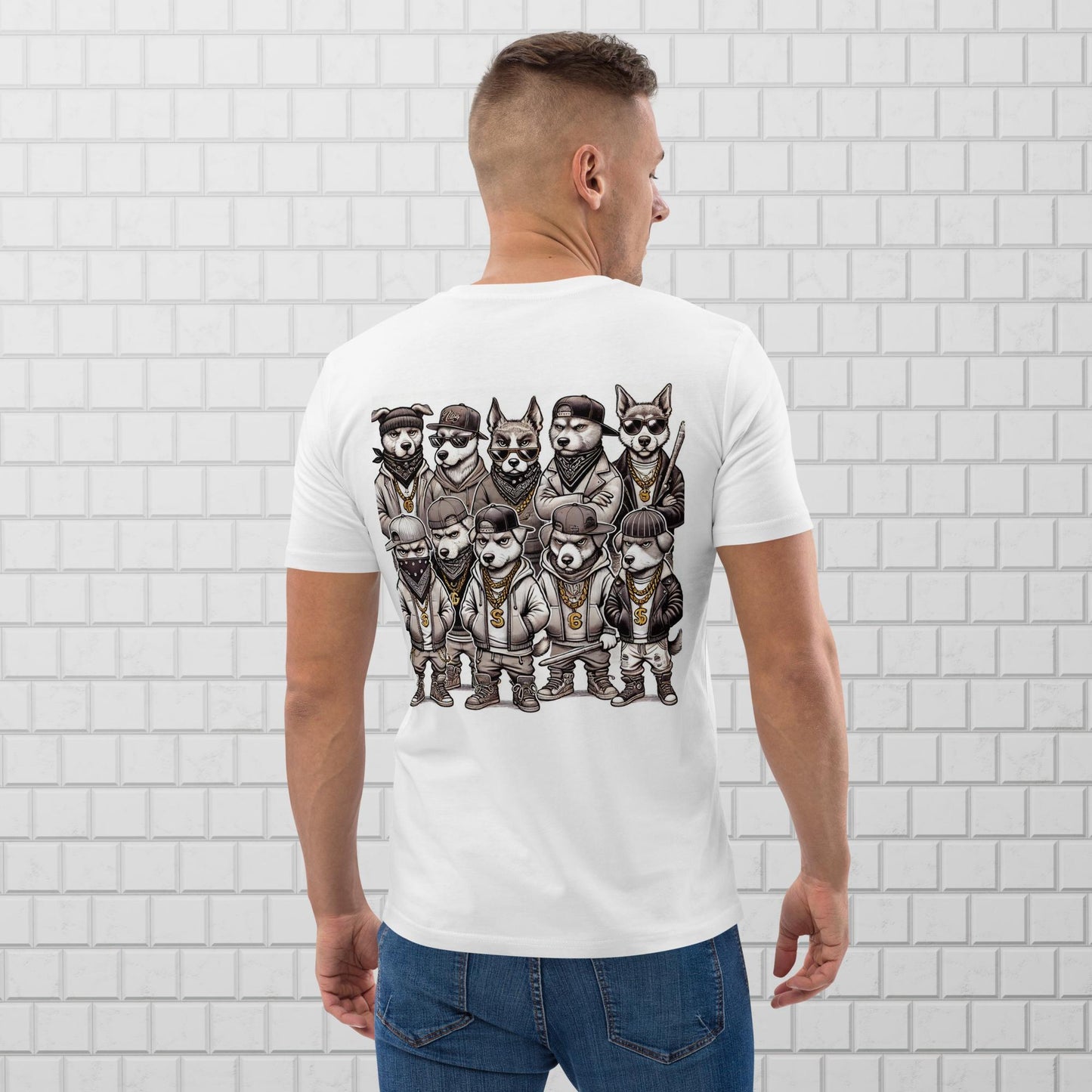Dogs City WHITE Unisex