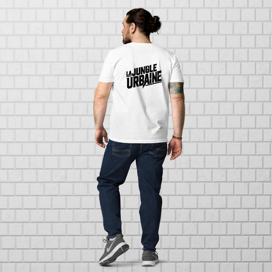 La Jungle Back WHITE T-shirt UNISEX