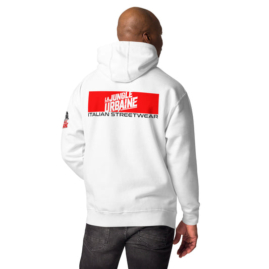 LJU Red felpa con cappuccio unisex