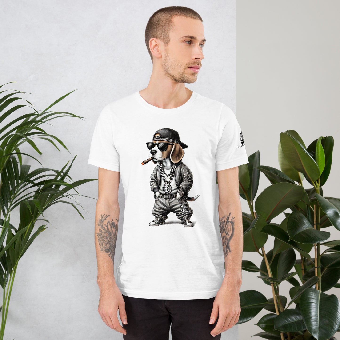 Beagle One Color T-shirt unisex